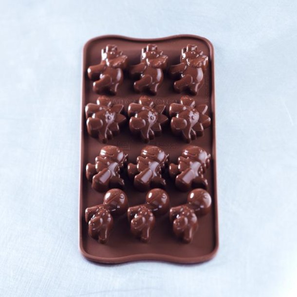 chokoladeform - dino